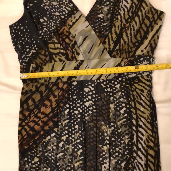 CLEO NWOT Vintage Size 4 Maxi dress multicolour prairie festival/wedding #095 - Picture 9 of 14